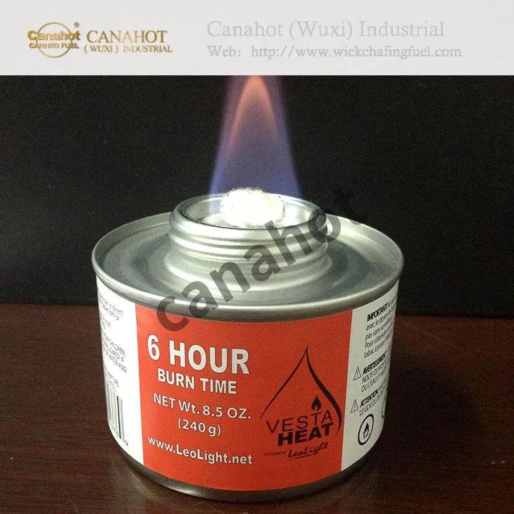 6 Hour Wick Chafing Fuel