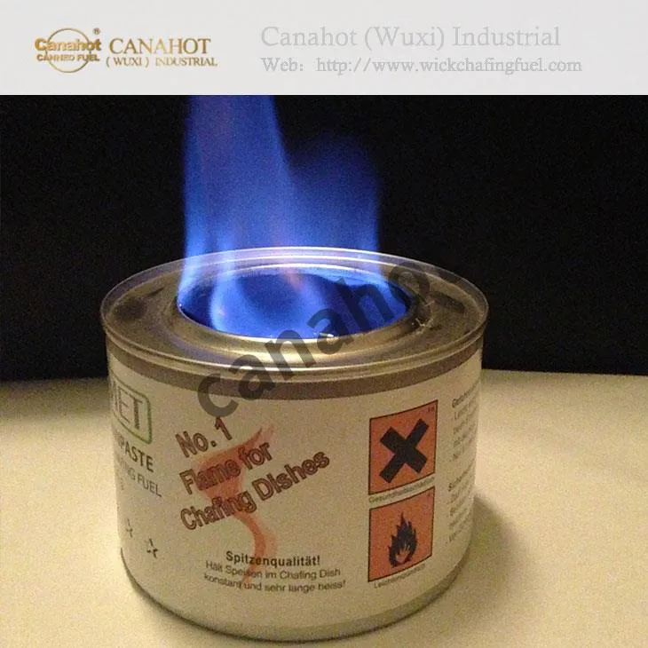 Bio Ethanol Gel Fuel Metal Cans