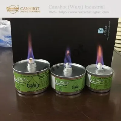 Chaleur d'essence pour réchauffer les aliments